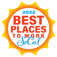 First Place of Best Places to Work SoCal 2022