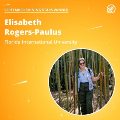 Elisabeth Rogers-Paulus - September Shining Stars Winner, Florida International University