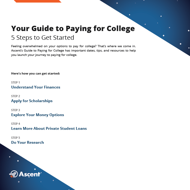 checklist to pay for college