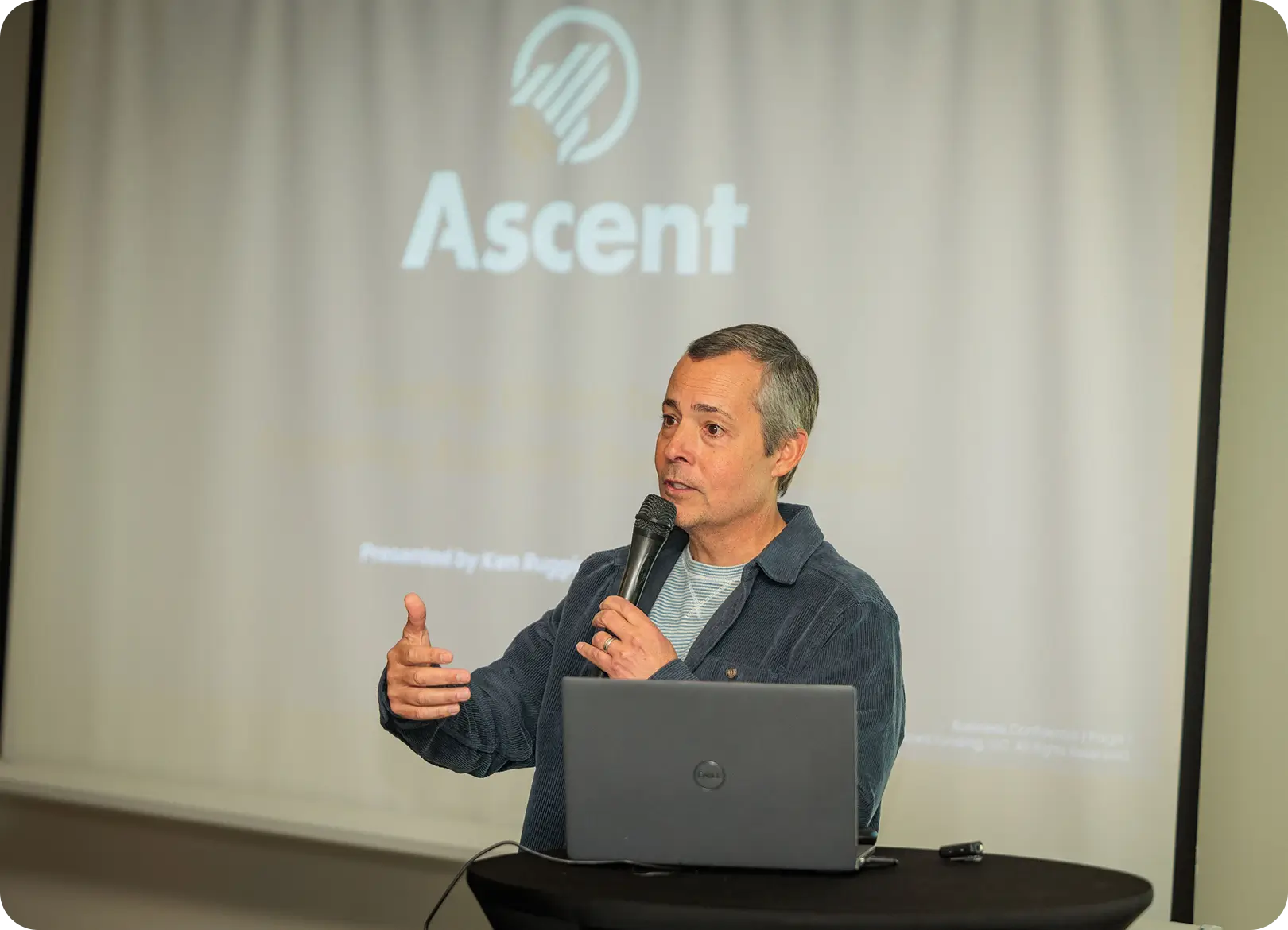 Ken Ruggiero talking