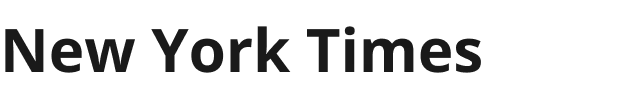 New York Times logo