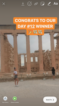 Day 12 scholarship winner