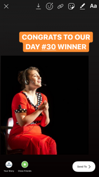 Day 30 scholarship winner