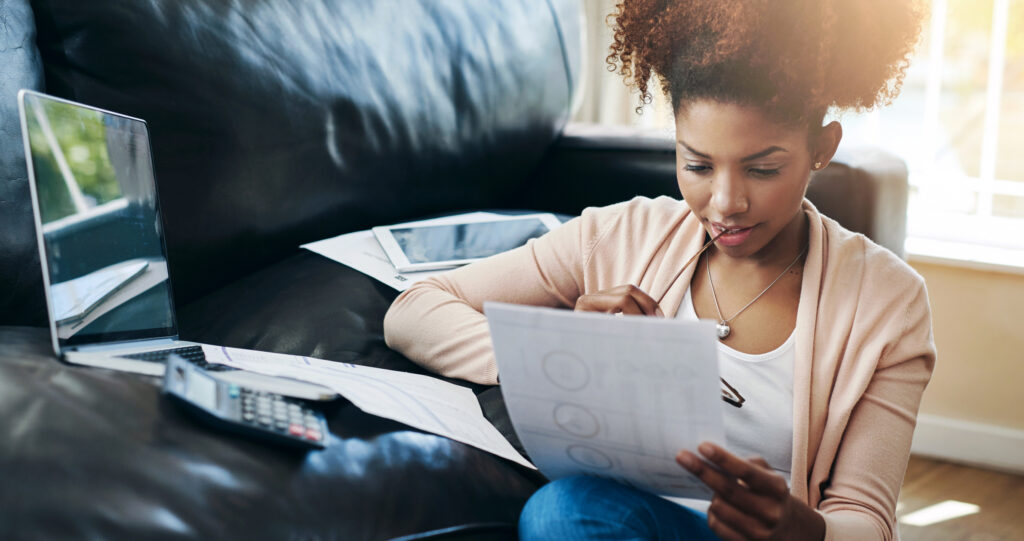 Female student on computer learning Learn why your FICO® Score matters to lenders, how it’s calculated, and tips to improve your credit for better approval, rates, and options.